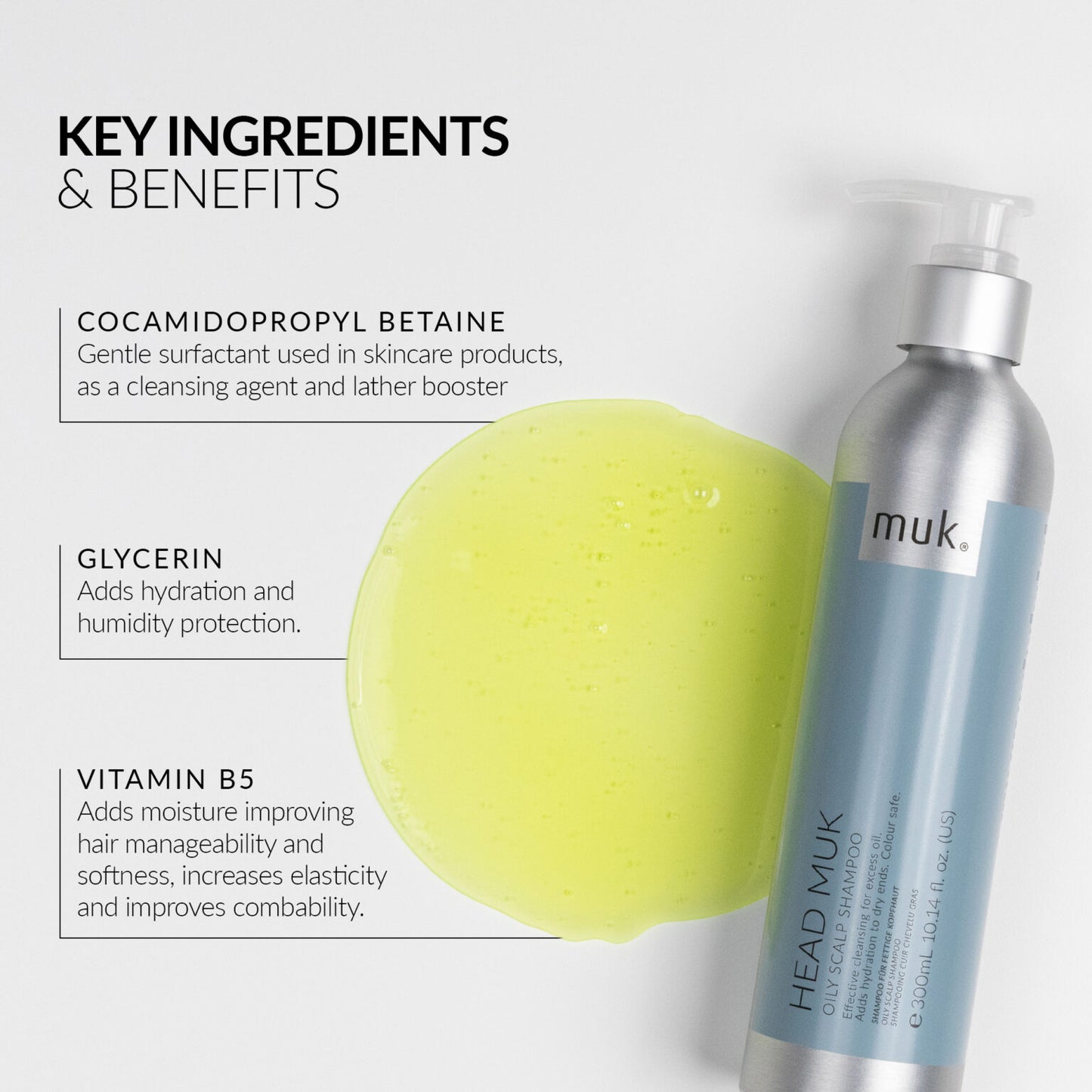 muk Head Oily scalp Shampoo 300ml