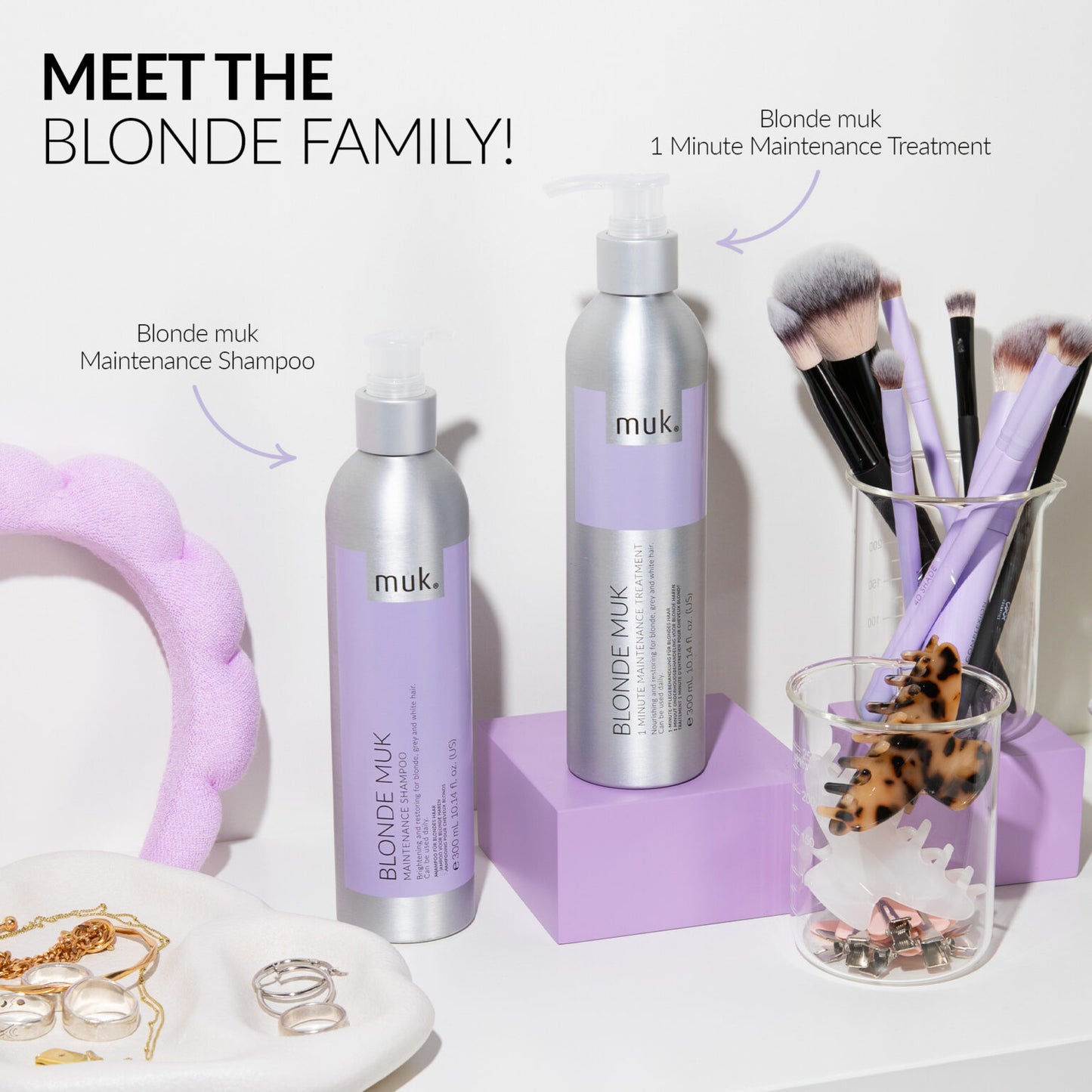 muk Blonde Maintenance Shampoo 300ml