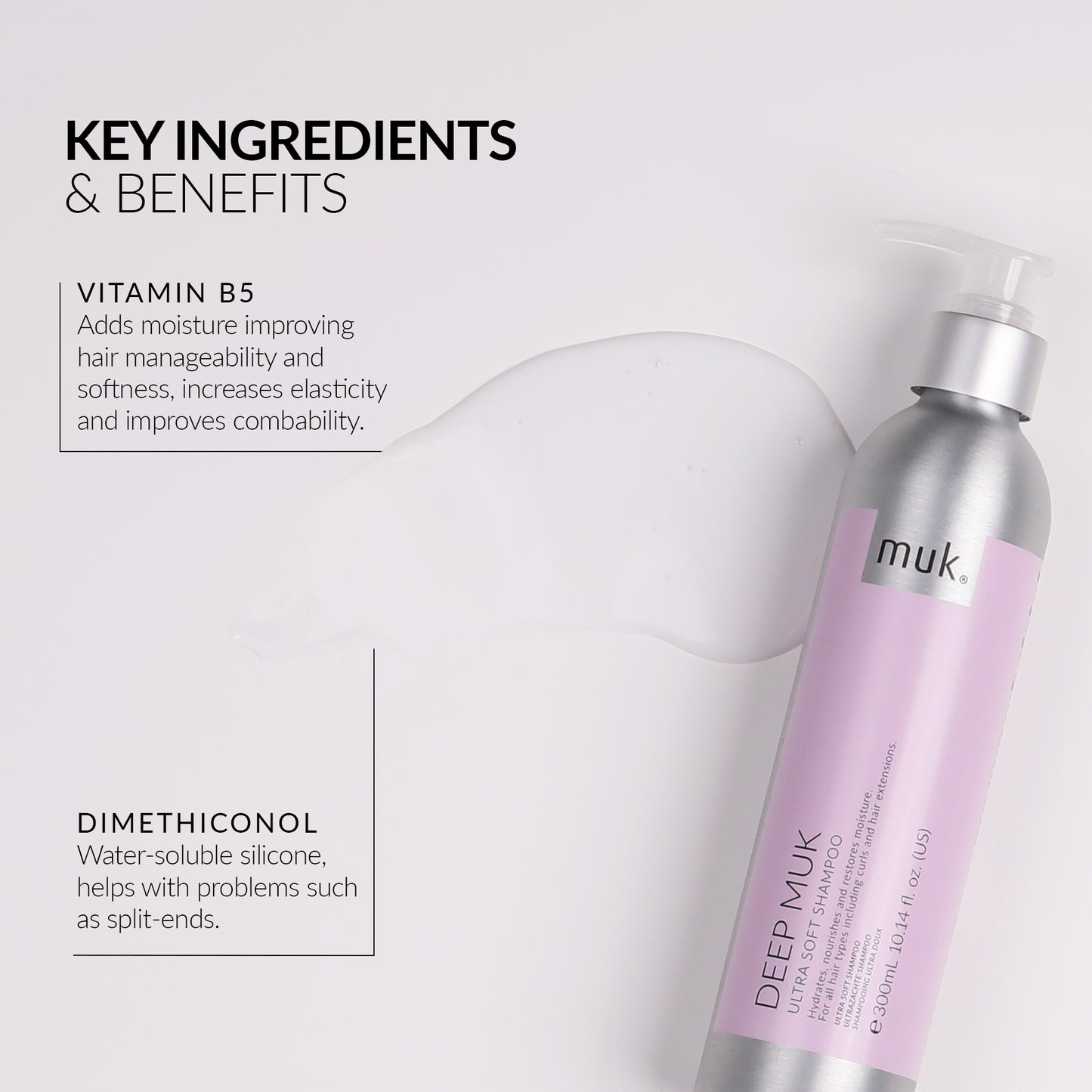 muk Deep ultra soft shampoo 300ml
