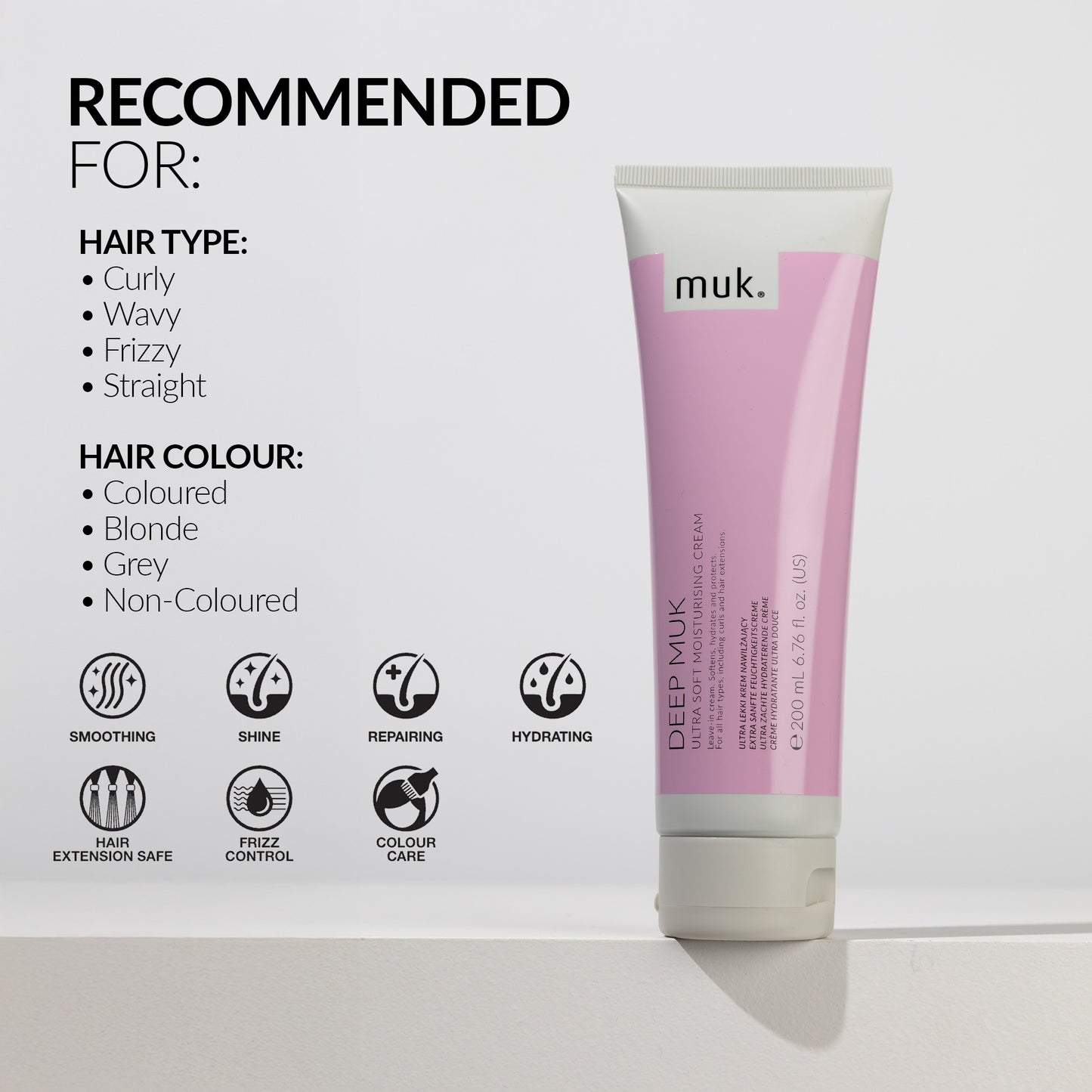 muk Deep Ultra Soft Moisturising Cream 200ml