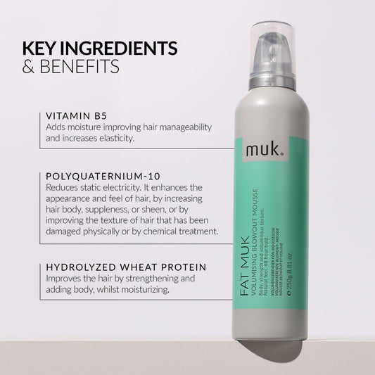 muk Fat Volumising Mousse 250g