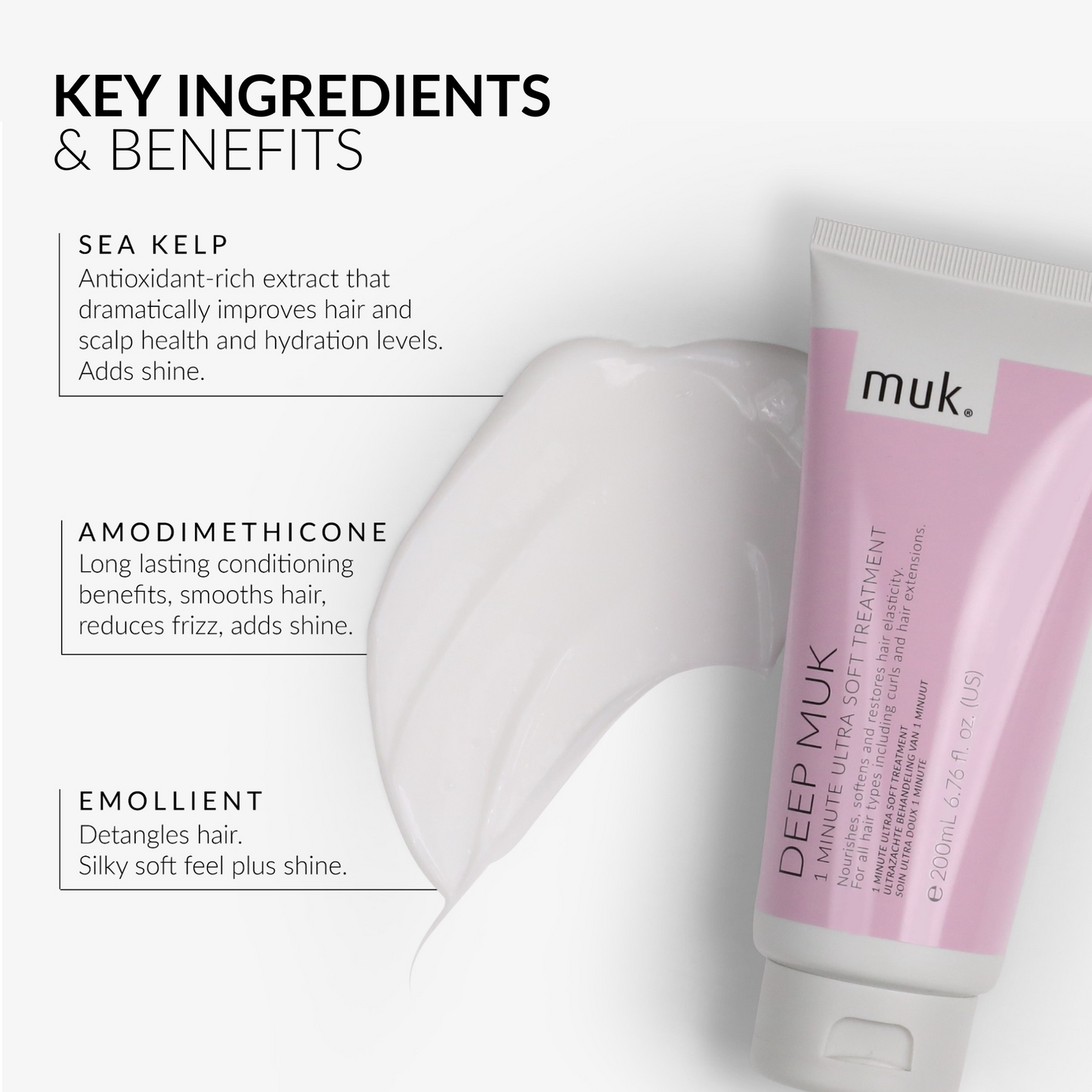 MUK Deep ultra soft 1 minute treatment 200ml