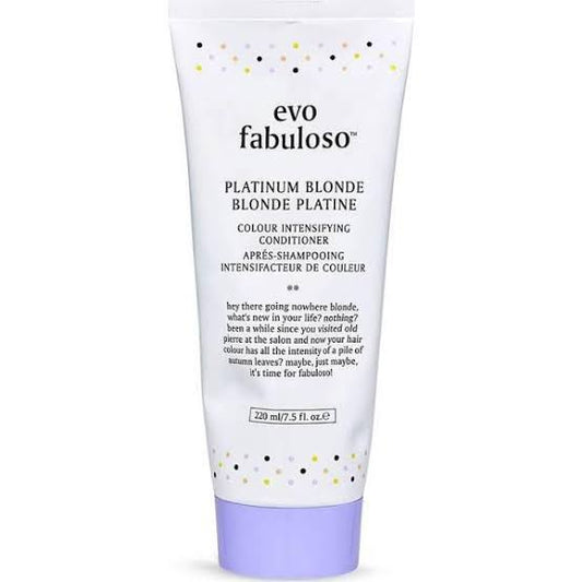 Evo fabuloso Platinum Blonde toning conditioner 220ml